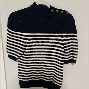 Anthropologie striped knit sweater